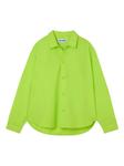 Рубашка из хлопка Sunnei, зеленый - фото