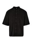 Повседневная рубашка Urban Classics Regular fit Button Up Shirt, черный - фото