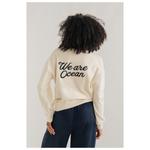 Женская белица - пуловер Twothirds, Ecru - фото 3