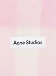 Клетчатый шарф с бахромой Acne Studios, розовый - фото 2