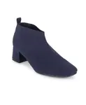 Женские вязаные ботильоны Corniche Tahari, синий - фото