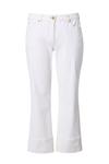 Джинсы с широкими штанинами Ulla Popken, белый - фото