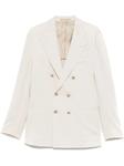 Eleventy двубортный пиджак, нейтральный - фото