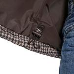 Женская куртка Levi's с ромбовидной стёжкой и воротником из вельвета, коричневый/белый - фото 7