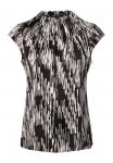 Блузка comma, цвет schwarz weiß - фото