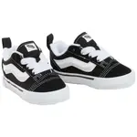 Кроссовки Vans Knu Skool Elastic Lace Toddler, черный - фото 3