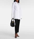 Рубашка из хлопкового поплина Jil Sander, цвет optic white - фото 2