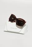 Солнцезащитные очки Michael Kors COSTA BLANCA, Brown Transparent/Brown - фото 5