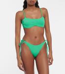 Верх бикини-бандо в стиле Вегас Melissa Odabash, зеленый - фото 2
