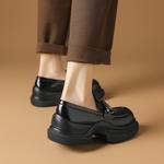 Лоферы женские черные/экрю Rosa Bianca - фото 9