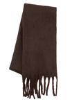 Шарф PULL&BEAR Scarf, Dark Brown - фото 3
