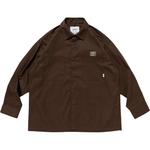 Мужская рубашка WTAPS, серый - фото 3