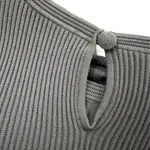 Женское платье с длинными рукавами Alexander McQueen, черный - фото 3