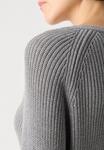 Джемпер Marc O'Polo LONGSLEEVE V NECK, Grey Granite Melange/Anthracite - фото 8