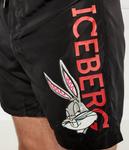 Шорты пляжные Iceberg Regular Fit, черный - фото 3