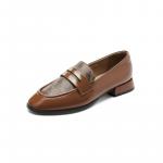 Лоферы женские ELLE, Brown - фото