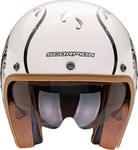 Реактивный шлем Belfast Evo Romeo Scorpion, белый черный - фото 3