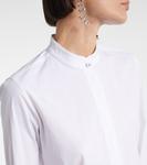 Отранто хлопковая поплиновая рубашка Max Mara, BIanco Ottico - фото 4