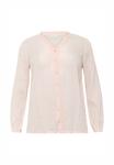 Блуза Kaffe Curve Blouse, Lotus/Light Pink - фото 5