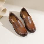 Лоферы женские с низким верхом Vedullar, черный - фото 12