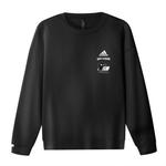 Adidas Свитшот унисекс черный - фото