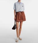 Замшевые кроссовки Prada, Pomice - фото 3