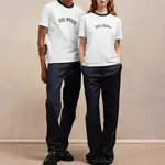 Футболка с принтом логотипа Ami Paris AMIPARIS, белый - фото 4