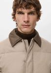 Куртка Mango Winter jacket, Sand - фото 4