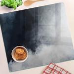 Тарелка 60x52 см, белый дымчатый TULUP, черный - фото 4