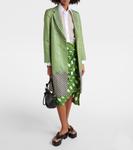 Рубашка из шелка и хлопка Dries Van Noten, белый - фото 2