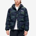 Пуховик мужской черный Fila Fusion - фото 3