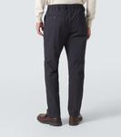 Прямые брюки со средней посадкой Herno, Blu Navy - фото 4