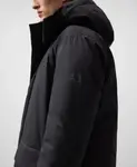 Мужская длинная парка с капюшоном Adolfo Dominguez, черный - фото 6