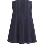 Женское платье без рукавов Abercrombie＆Fitch, темно-синий - фото