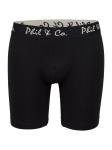 Боксерские шорты Phil & Co. Berlin  Long Boxer Briefs, черный - фото 4