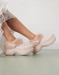 Сабо Crocs Bae с меховой подкладкой из кварца - фото 3