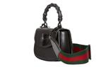 Сумка bamboo 1947 mini top handle bag 'black' Gucci, черный - фото 2