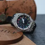 CASIO Часы Unisex Liquid Crystal/Analog Dual Display Series Black Watch - фото 3