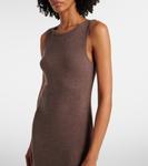 Платье миди Lauren без рукавов из джерси Leset, коричневый - фото 5