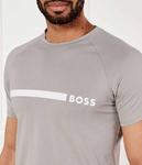 Футболки Slim fit Boss, серый - фото 4