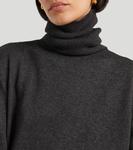 Асимметрильное свитер-платье Givenchy, Charcoal - фото 4