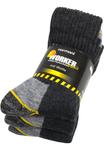 6 пар рабочих носков Work Wool normani, цвет Schwarz Grau Gelb - фото 2