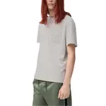 Футболка с вышитым логотипом LOEWE, серый - фото 3