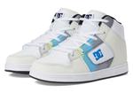 Кроссовки DC Kids Manteca 4 Hi, Off-White/Blue/Multi - фото