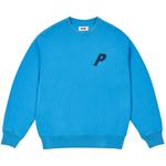 Свитер Palace Pigment P3 Crew, Ocean Blue - фото