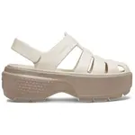 Crocs Stomp Fisherman slides, белый - фото 3