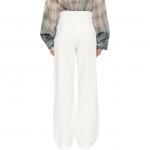 Прямые джинсы Damon с защипами R13, белый - фото 4