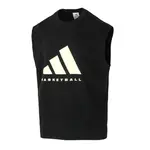 Adidas Баскетбольная майка Unisex Black - фото