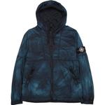 Куртка Tie dye Hooded Jacket STONE ISLAND, синий - фото