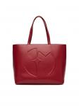 Сумка-шоппер Eva Minge EO-ALLIE-LDA8224, темно-красный - фото